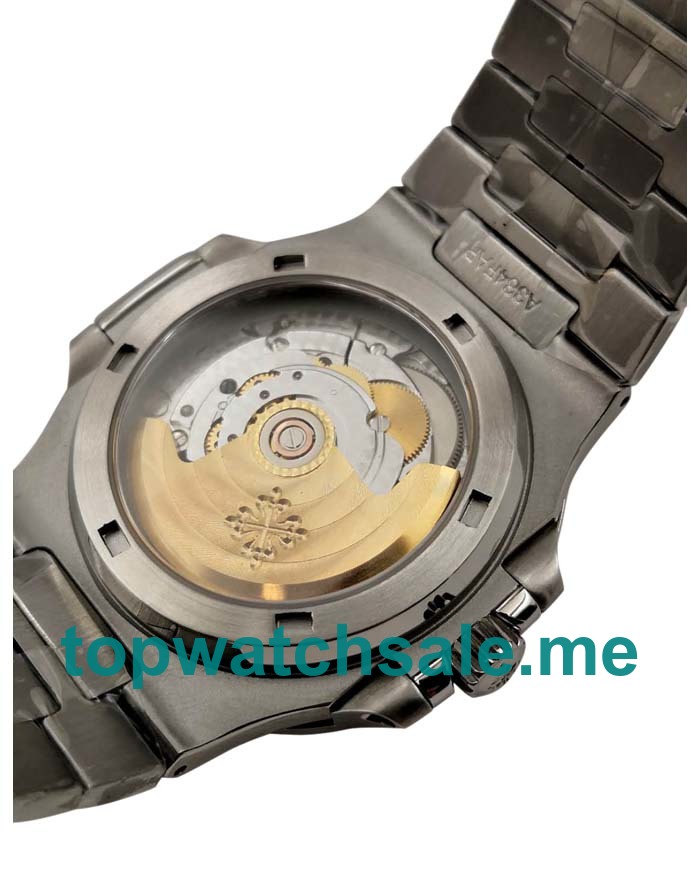 UK Perfect Replica Patek Philippe Nautilus 5713/1G-01 Watches With Blue Dials For Men