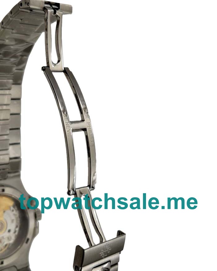 UK Perfect Replica Patek Philippe Nautilus 5713/1G-01 Watches With Blue Dials For Men