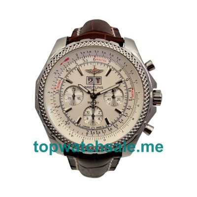 AAA Quality Breitling Bentley 6.75 A44362 Replica Watches With White Dials For Men