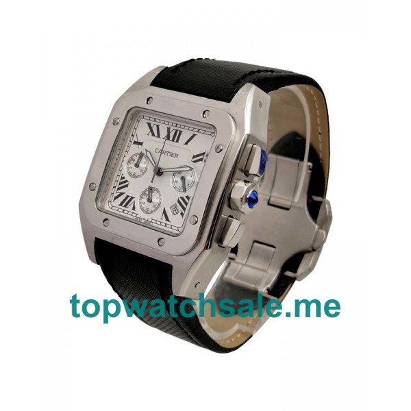 Cartier Replica Santos 100 W20090X8 - 41 MM