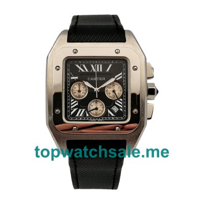 Cartier Replica Santos 100 W20090X8 - 39.5 MM