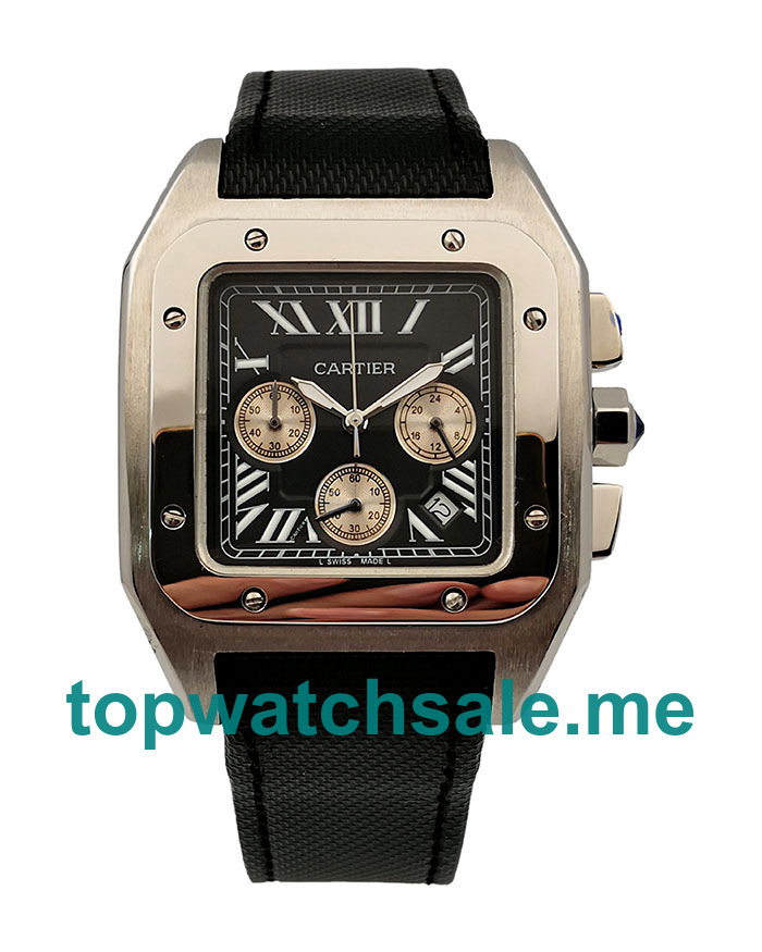 Cartier Replica Santos 100 W20090X8 - 39.5 MM