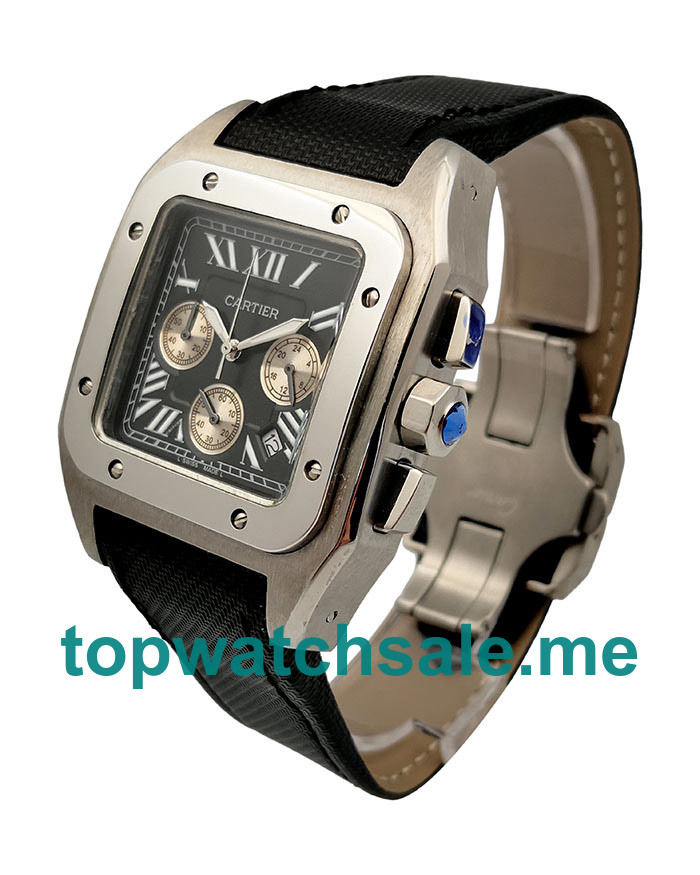 Cartier Replica Santos 100 W20090X8 - 39.5 MM