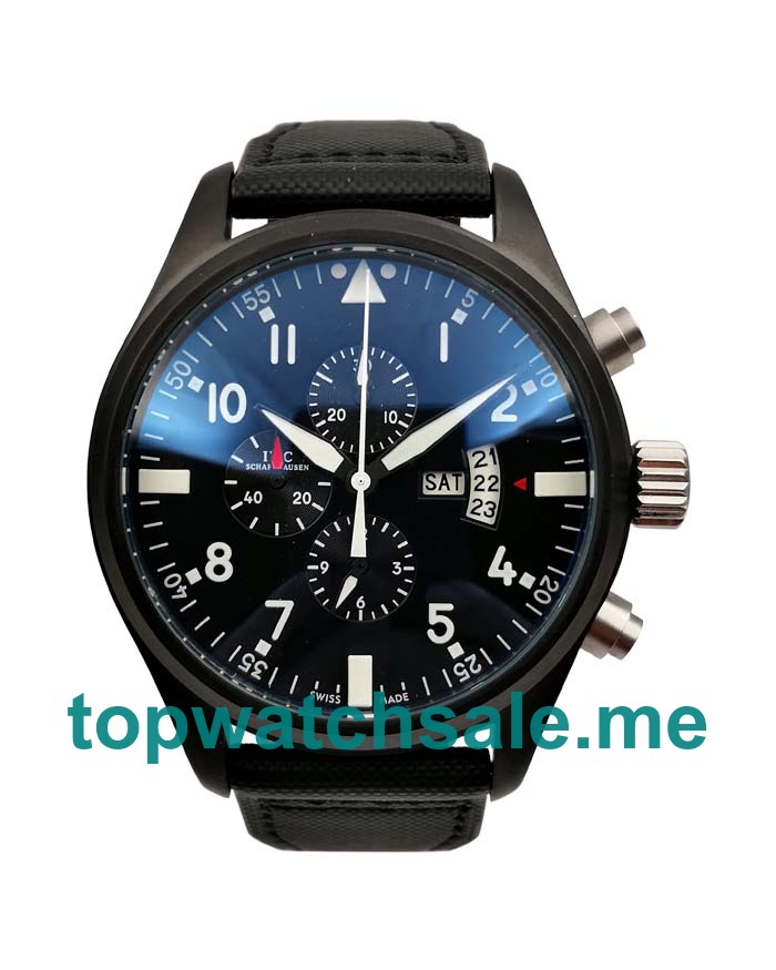 IWC Replica Pilots Spitfire Double Chronograph IW378901 - 45 MM