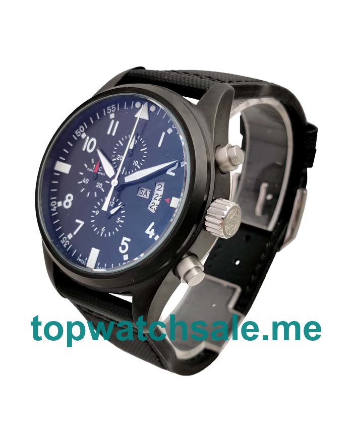 IWC Replica Pilots Spitfire Double Chronograph IW378901 - 45 MM
