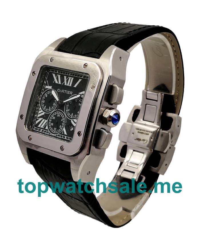 Cartier Replica Santos 100 W20090X8 - 41 MM