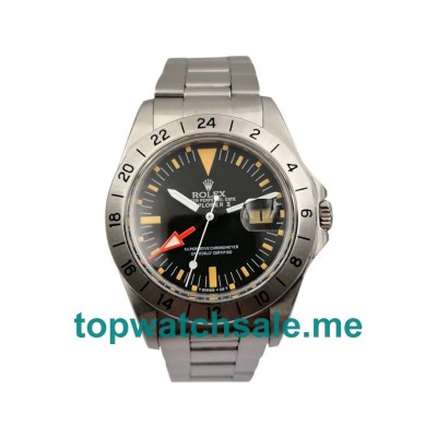 UK Perfect Replica Rolex Explorer II 1655 Watches With Black Dials For Men