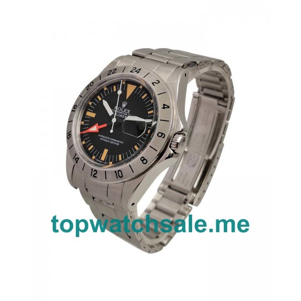 UK Perfect Replica Rolex Explorer II 1655 Watches With Black Dials For Men