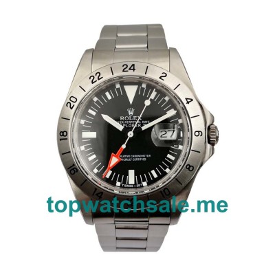 UK Perfect Replica Rolex Explorer II 1655 Watches With Black Dials For Men