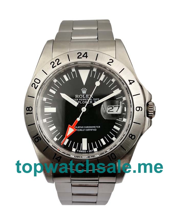 UK Perfect Replica Rolex Explorer II 1655 Watches With Black Dials For Men