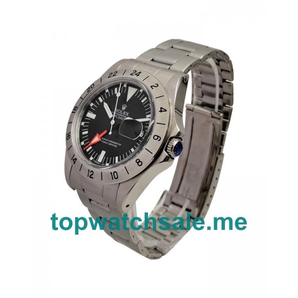 UK Perfect Replica Rolex Explorer II 1655 Watches With Black Dials For Men