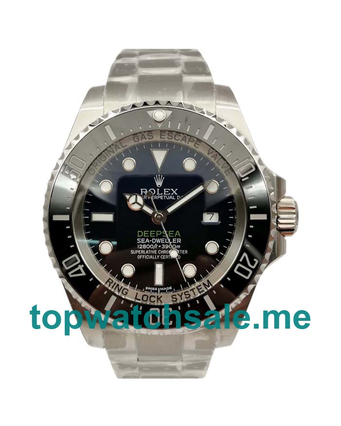 UK Top Quality Replica Rolex Sea-Dweller Deepsea 116660 V7 Stainless Steel D-Blue Dial Swiss 3135