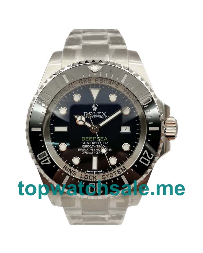 Replica Rolex Sea-Dweller Deepsea 116660 V7 Stainless Steel D-Blue Dial Swiss 3135