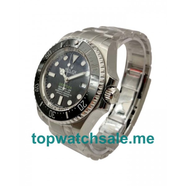 UK Top Quality Replica Rolex Sea-Dweller Deepsea 116660 V7 Stainless Steel D-Blue Dial Swiss 3135