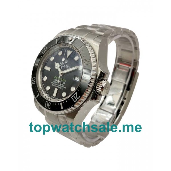 Replica Rolex Sea-Dweller Deepsea 116660 V7 Stainless Steel D-Blue Dial Swiss 3135