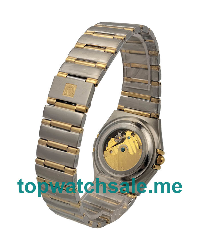 UK Best 1:1 Omega Constellation 1207.15.00 Fake Watches With Golden Dials For Men