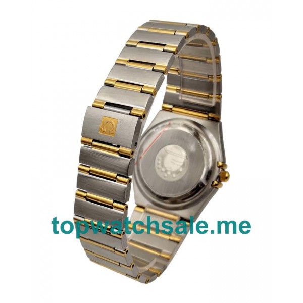 UK Top Quality Omega Constellation 1202.15.00 Fake Watches With Champagne Dials 