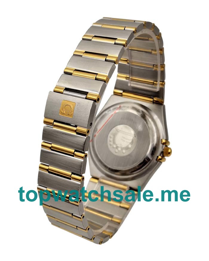 UK Top Quality Omega Constellation 1202.15.00 Fake Watches With Champagne Dials 