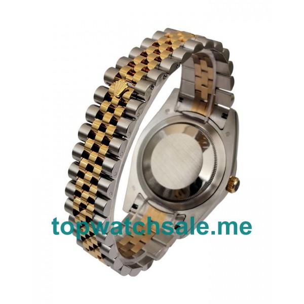 Replica Rolex Datejust II 116333 41MM EW Stainless Steel & Yellow Gold Black Dial Swiss 3235