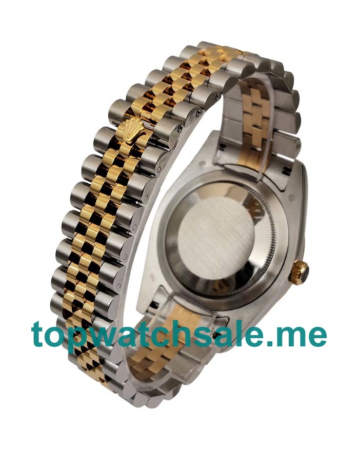 Replica Rolex Datejust II 116333 41MM EW Stainless Steel & Yellow Gold Black Dial Swiss 3235