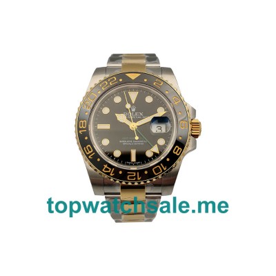 UK Best 1:1 Rolex GMT-Master II 116713 LN Replica Watches With Black Dials For Men