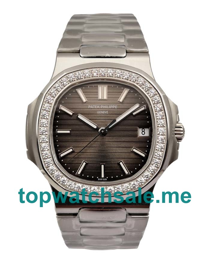 UK Perfect Replica Patek Philippe Nautilus 7010/1G Watches With Steel Cases For Men