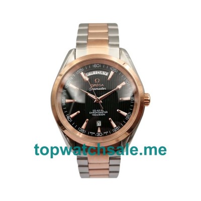 UK Cheap Omega Seamaster Aqua Terra 150 M 231.20.42.22.06.001 Replica Watches With Grey Dials For Men