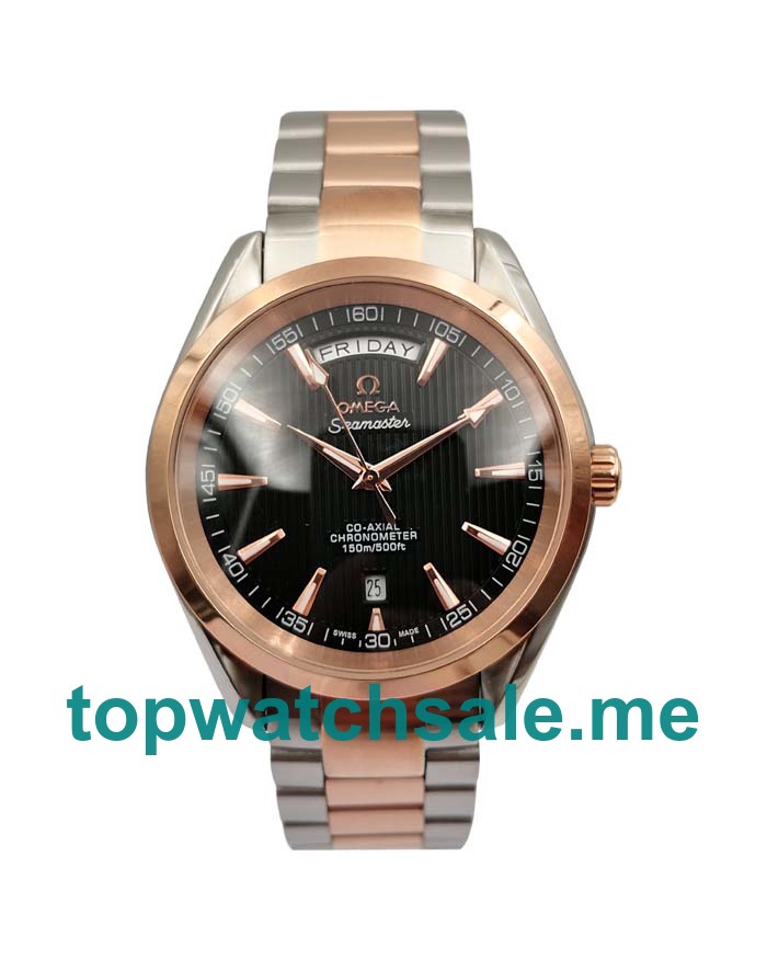 UK Cheap Omega Seamaster Aqua Terra 150 M 231.20.42.22.06.001 Replica Watches With Grey Dials For Men
