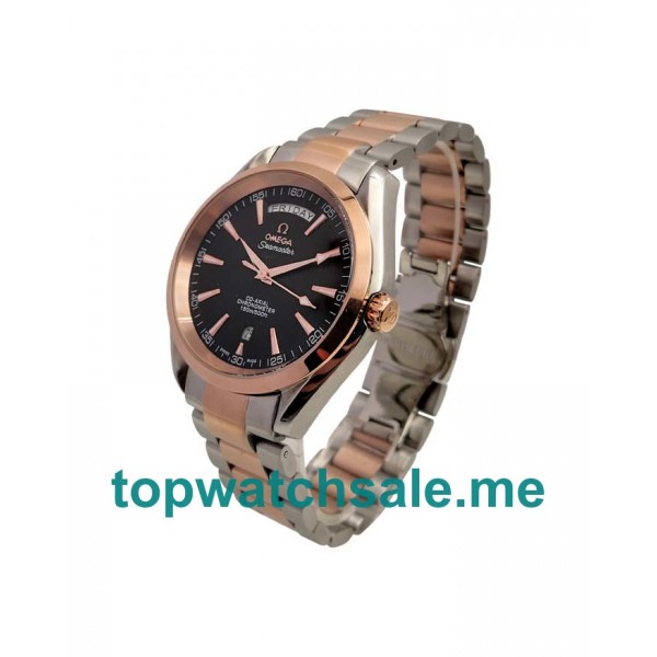 UK Cheap Omega Seamaster Aqua Terra 150 M 231.20.42.22.06.001 Replica Watches With Grey Dials For Men