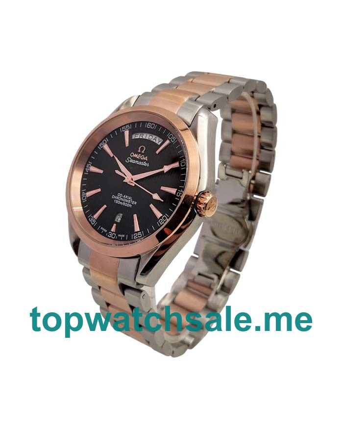 UK Cheap Omega Seamaster Aqua Terra 150 M 231.20.42.22.06.001 Replica Watches With Grey Dials For Men