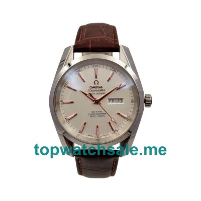 UK AAA Quality Omega Seamaster Aqua Terra 150M 231.13.39.22.02.001 Fake Watches With Silver Dials For Sale