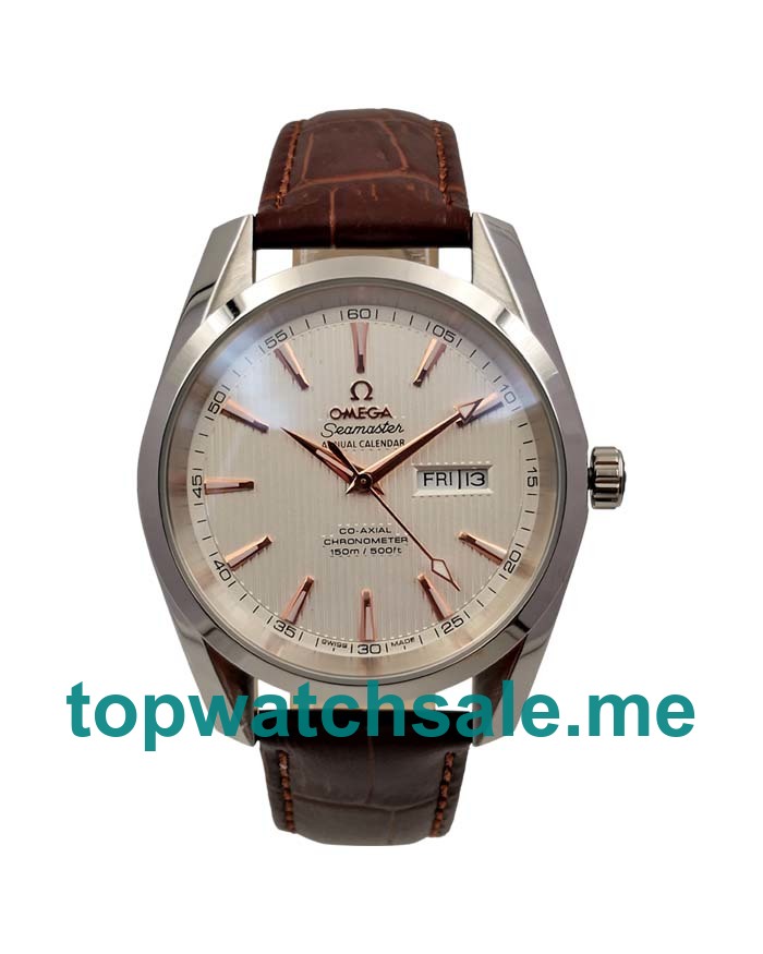 UK AAA Quality Omega Seamaster Aqua Terra 150M 231.13.39.22.02.001 Fake Watches With Silver Dials For Sale