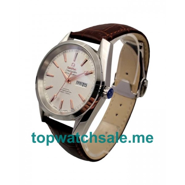 UK AAA Quality Omega Seamaster Aqua Terra 150M 231.13.39.22.02.001 Fake Watches With Silver Dials For Sale