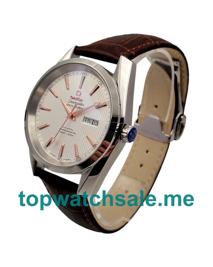 UK AAA Quality Omega Seamaster Aqua Terra 150M 231.13.39.22.02.001 Fake Watches With Silver Dials For Sale