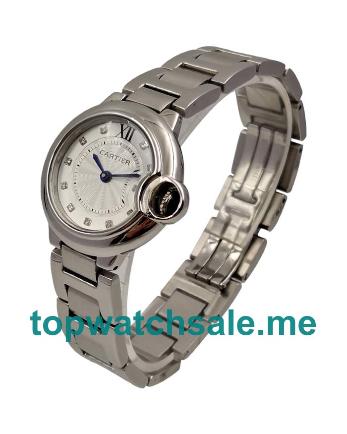 Cartier Replica Ballon Bleu WE902073 - 28 MM