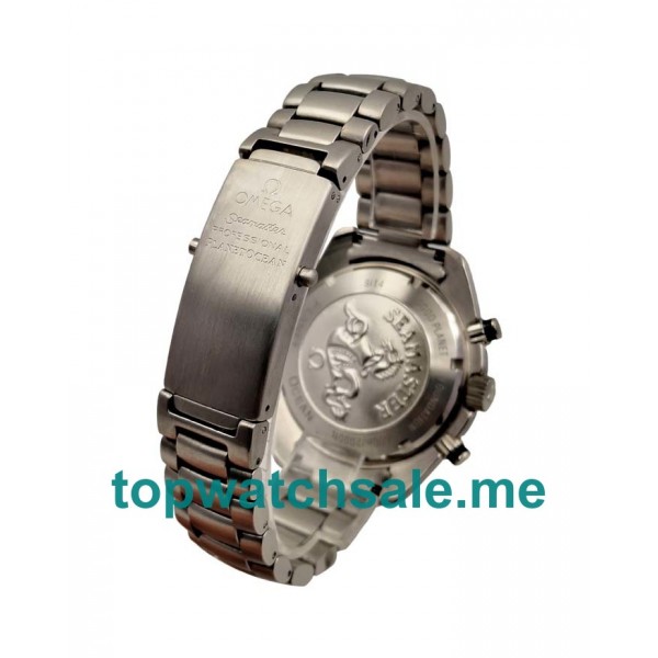 UK Best 1:1 Omega Seamaster Planet Ocean 2210.50.00 Replica Watches With Black Dials For Men