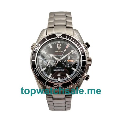 UK Best 1:1 Omega Seamaster Planet Ocean 232.30.46.51.01.001 Fake Watches With Black Dials For Men