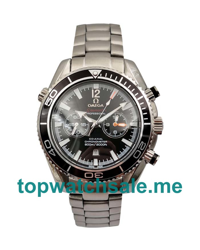 UK Best 1:1 Omega Seamaster Planet Ocean 232.30.46.51.01.001 Fake Watches With Black Dials For Men