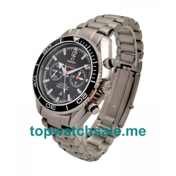 UK Best 1:1 Omega Seamaster Planet Ocean 232.30.46.51.01.001 Fake Watches With Black Dials For Men