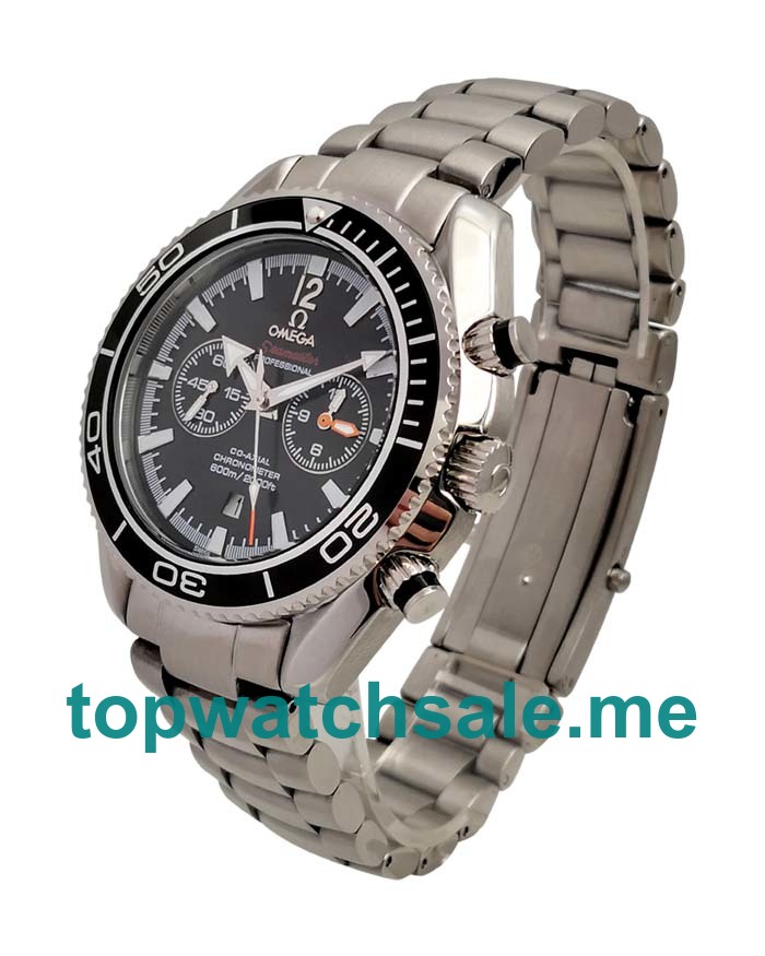 UK Best 1:1 Omega Seamaster Planet Ocean 232.30.46.51.01.001 Fake Watches With Black Dials For Men