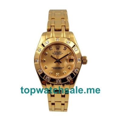 Rolex Replica Pearlmaster 81318 - 28 MM