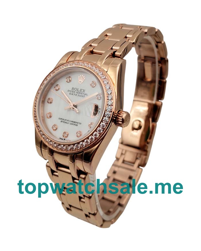 Rolex Replica Pearlmaster 81285 - 31 MM