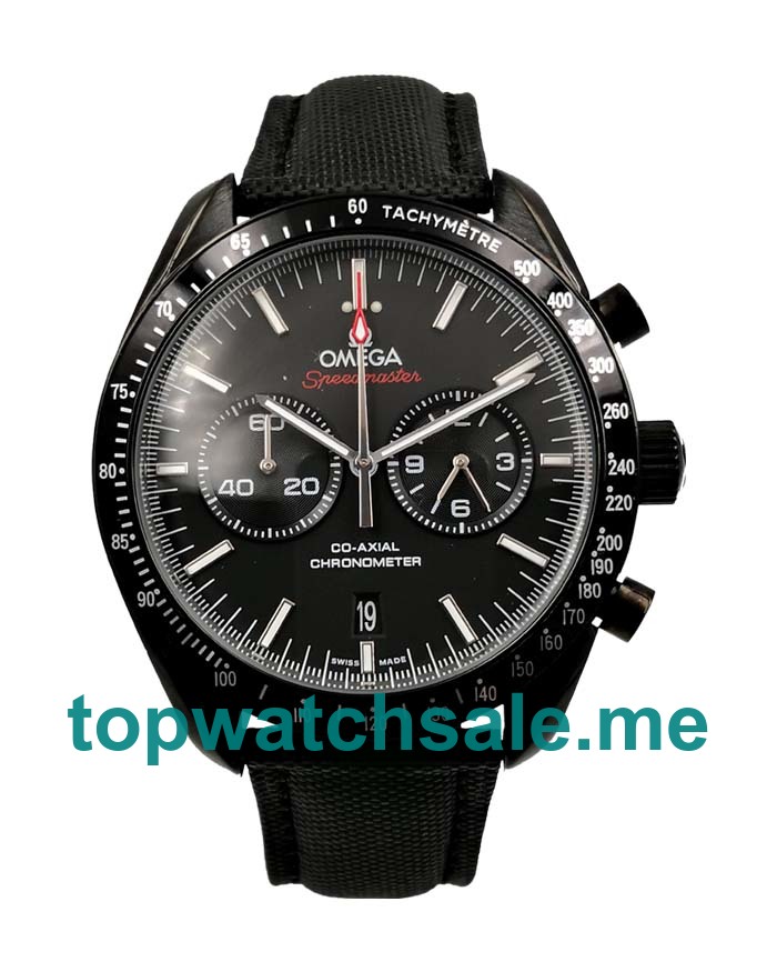 UK Best Quality Omega Speedmaster 311.92.44.51.01.003 Replica Watches With Black Dials For Sale