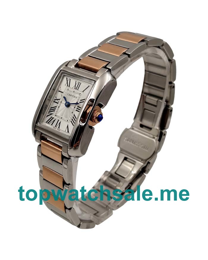 Cartier Replica Tank Anglaise W5310036 - 23 MM