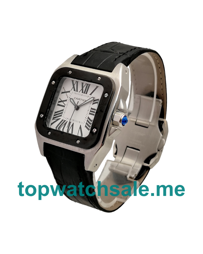 Cartier Replica Santos 100 W20121U2 - 33 MM