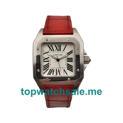 Cartier Replica Santos 100 W20126X8 - 33 MM