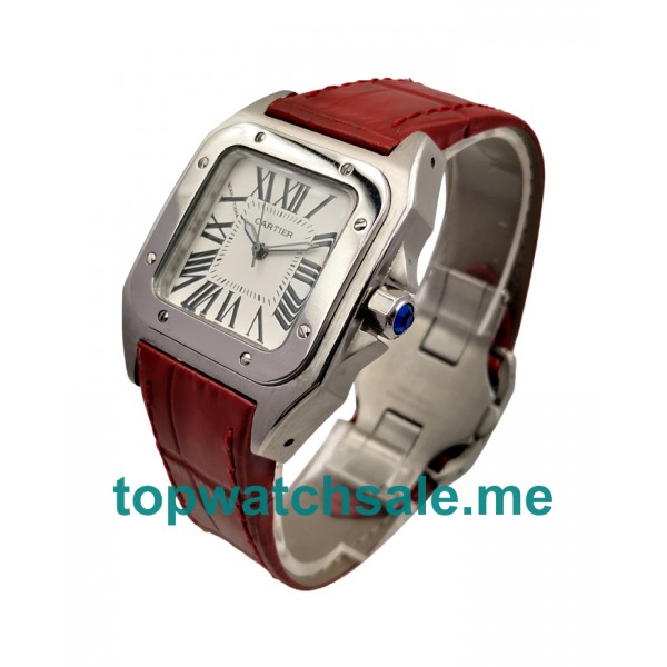 Cartier Replica Santos 100 W20126X8 - 33 MM