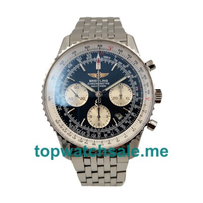 UK AAA Quality Breitling Navitimer A23322 Fake Watches With Blue Dials For Men