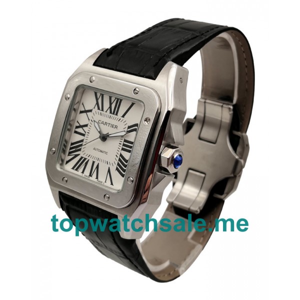 Cartier Replica Santos 100 W20106X8 - 41.5 MM