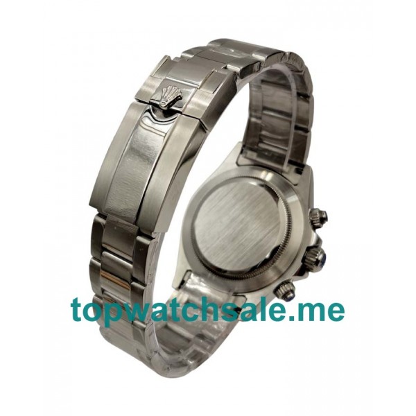 Swiss Made Replica Rolex Daytona 116520 Watches With Black Dials For Men
